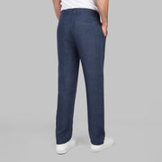 Refined Linen Tapered Trousers - Dockland