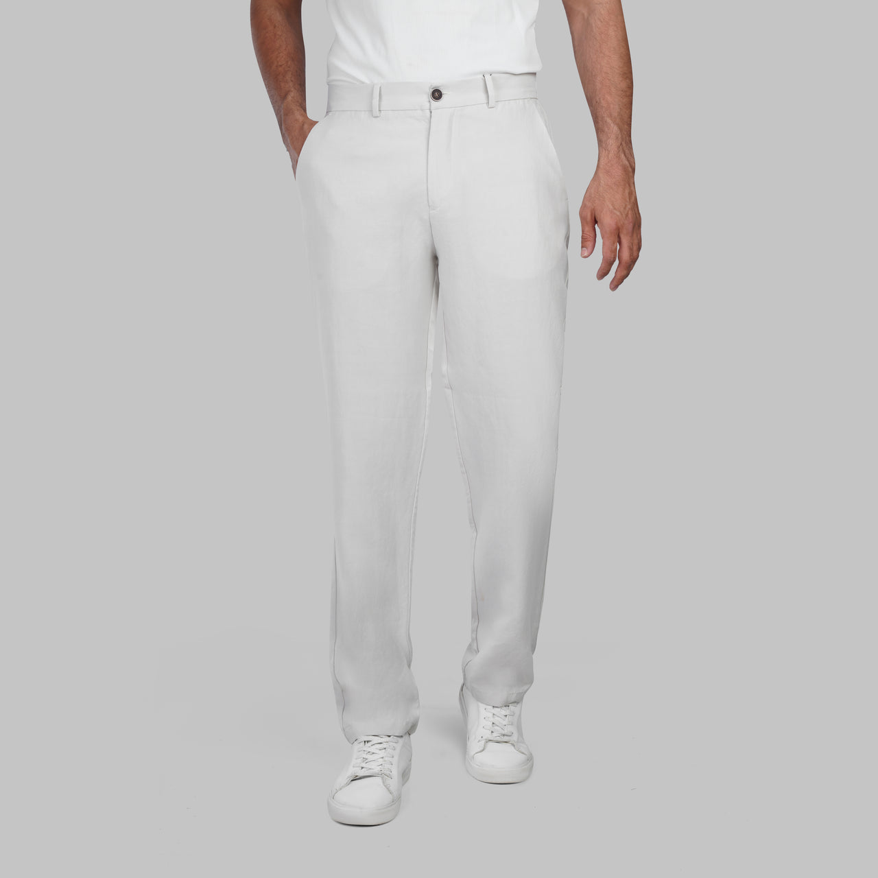 Essential Tencel Blend Trousers - Dockland