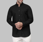 Shop Black Slim-Fit Oxford Shirt for Men in Egypt for Summer 2026 by dockland - تسوق قميص أكسفورد اسود رجالي صيفي سلم فيت لصيف 2026 من دوكلاند مصر