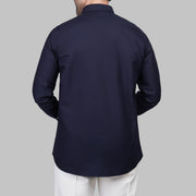 Shop Slim-Fit Oxford navy Shirt for Men in Egypt for Summer 2026 by dockland - تسوق قميص أكسفورد رجالي صيفي نيفي سلم فيت لصيف 2026 من دوكلاند مصر