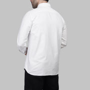 Shop Slim-Fit Oxford off-white Shirt for Men in Egypt for Summer 2026 by dockland - تسوق قميص أكسفورد رجالي صيفي اوف وايت سلم فيت لصيف 2026 من دوكلاند مصر