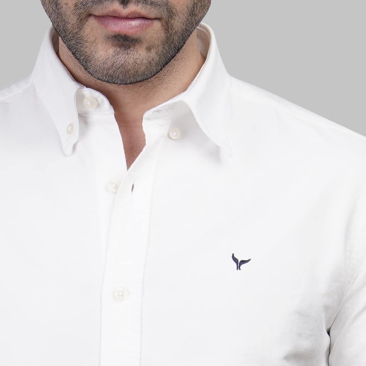Shop Men's Short Sleeve off white Oxford Shirt for Summer 2026 by Dockland - تسوق قميص أكسفورد رجالي اوف وايت صيفي نص كم 2026 من دوكلاند أونلاين في مصر