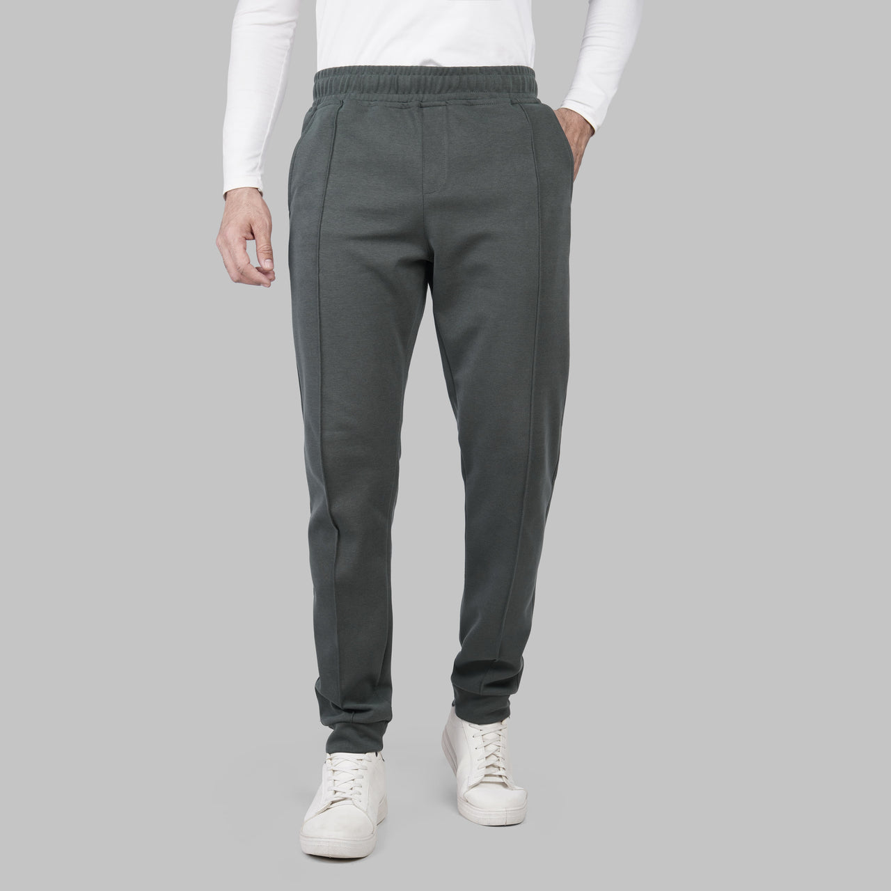 PREMIUM SLIM SWEATPANTS - Dockland