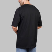 Oversized Printed Cotton Tee - Dockland