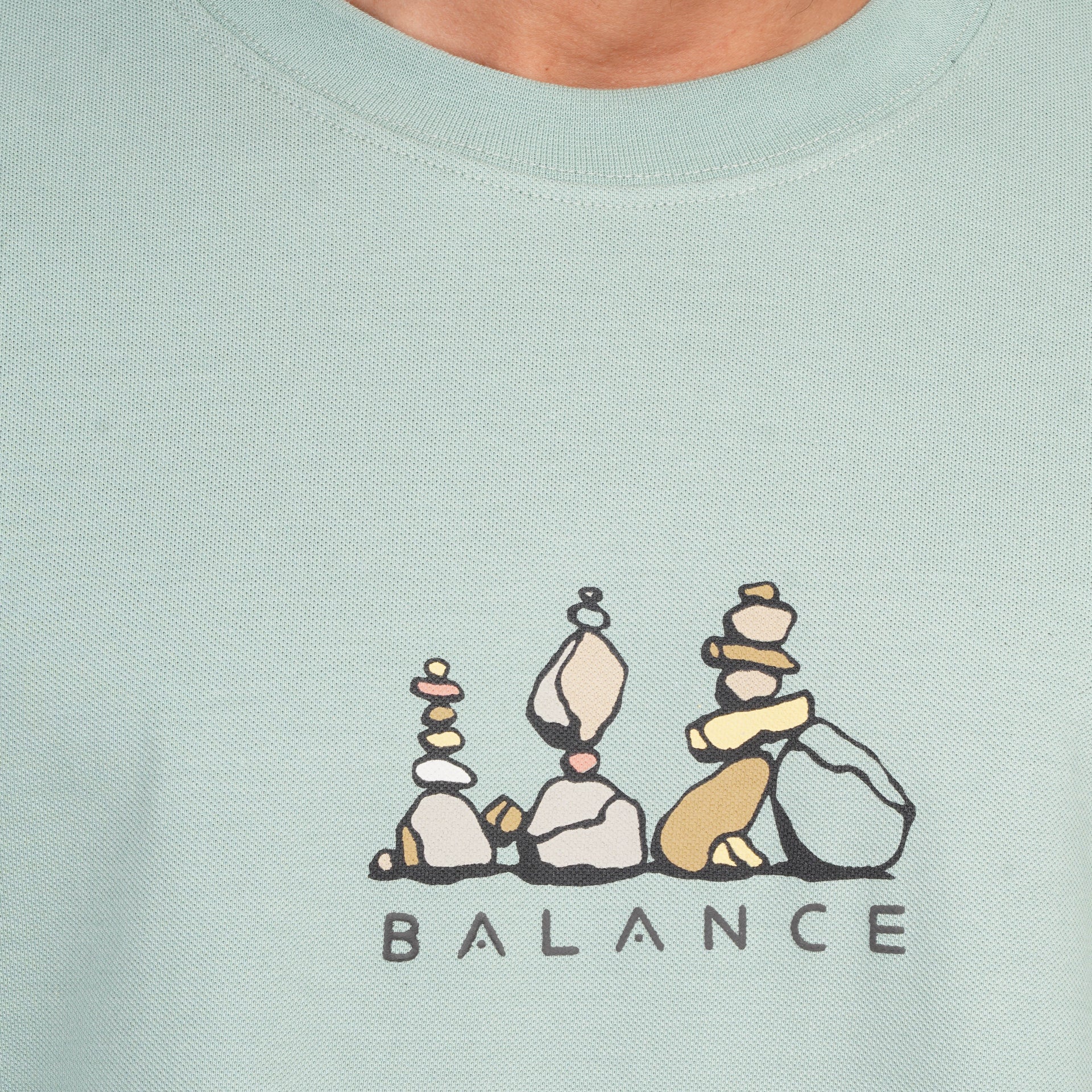 Oversized Cotton T-Shirt with Graphic Detail - Dockland
