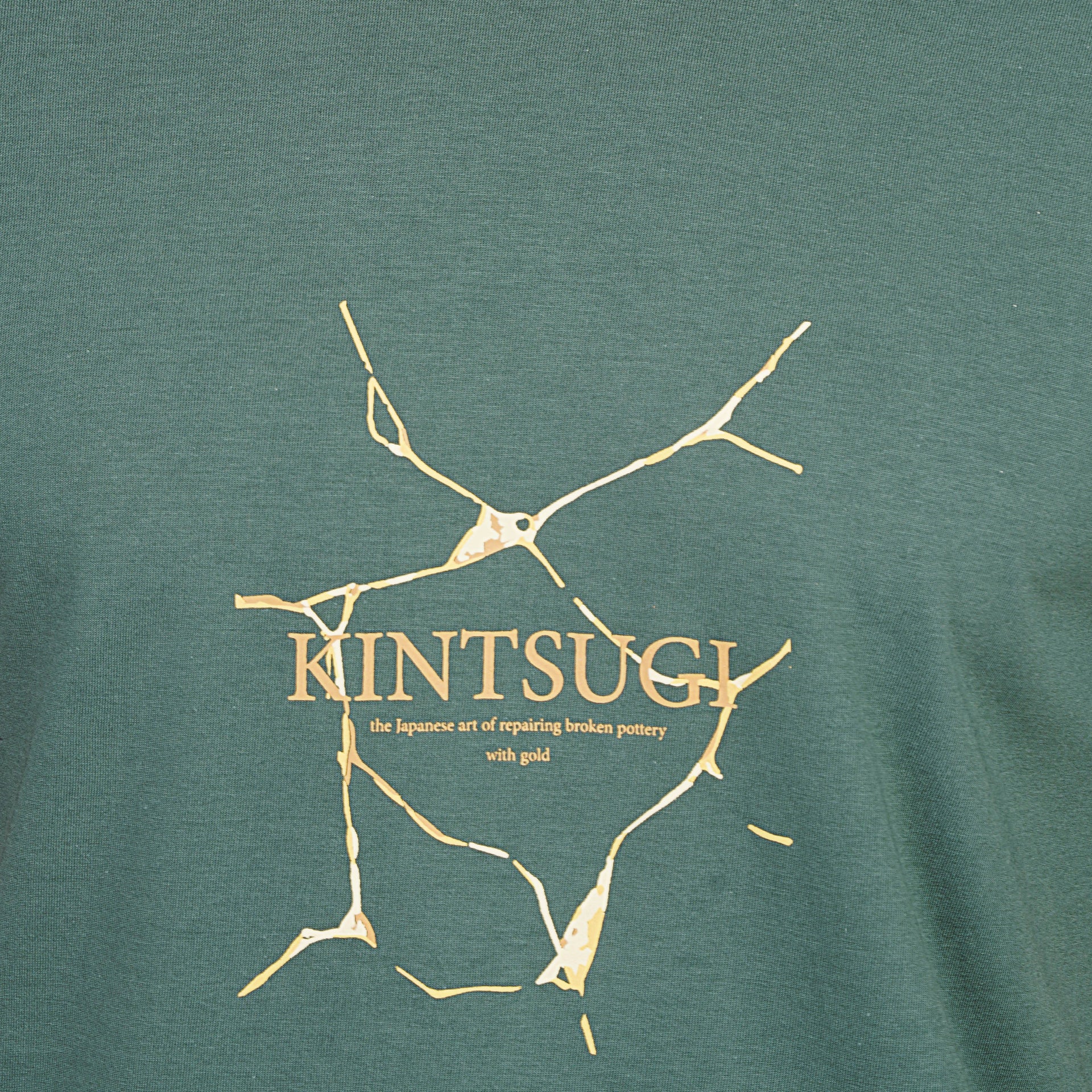 Slim Fit Cotton Front Print Tee - Dockland