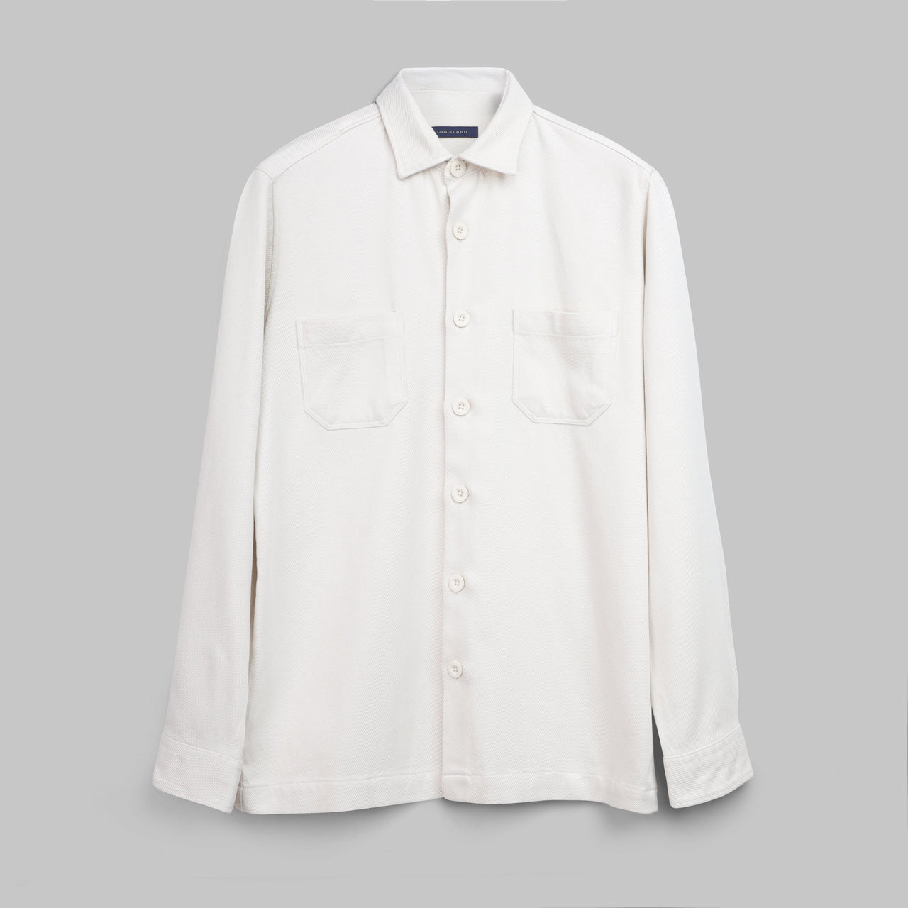 LONG SLEEVE OVERSHIRT- OFF WHITE