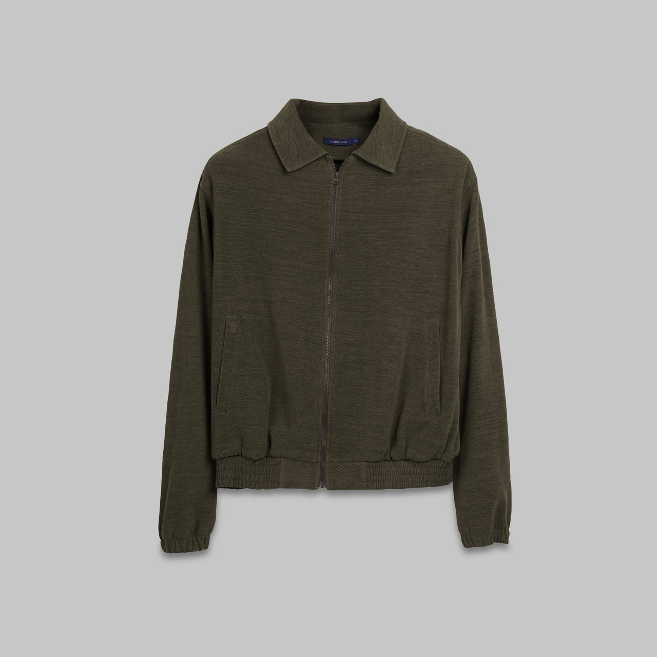 Shop Men’s Lightweight Olive Zip Jacket – Dockland - men's jackets and coats 2026