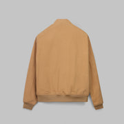 Cotton Zip Jacket - BEIGE - Dockland