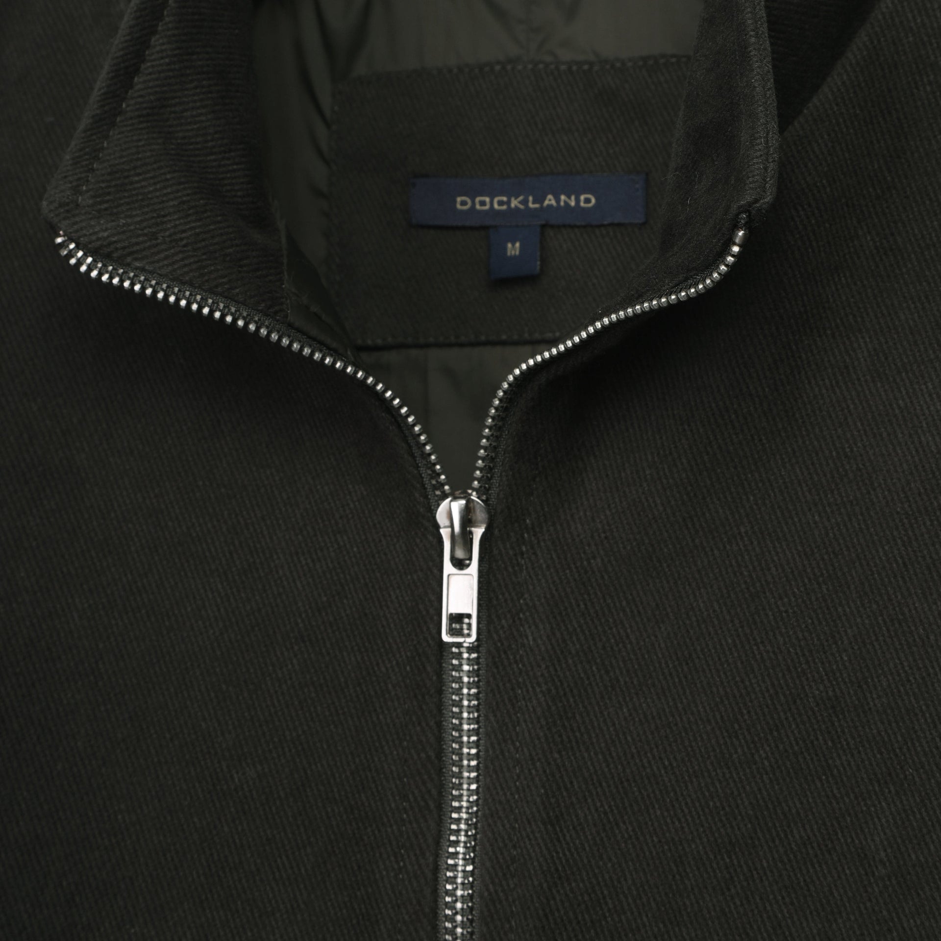 Cotton Zip Jacket - OLIVE - Dockland