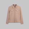 Elevated Zip Jacket - BEIGE