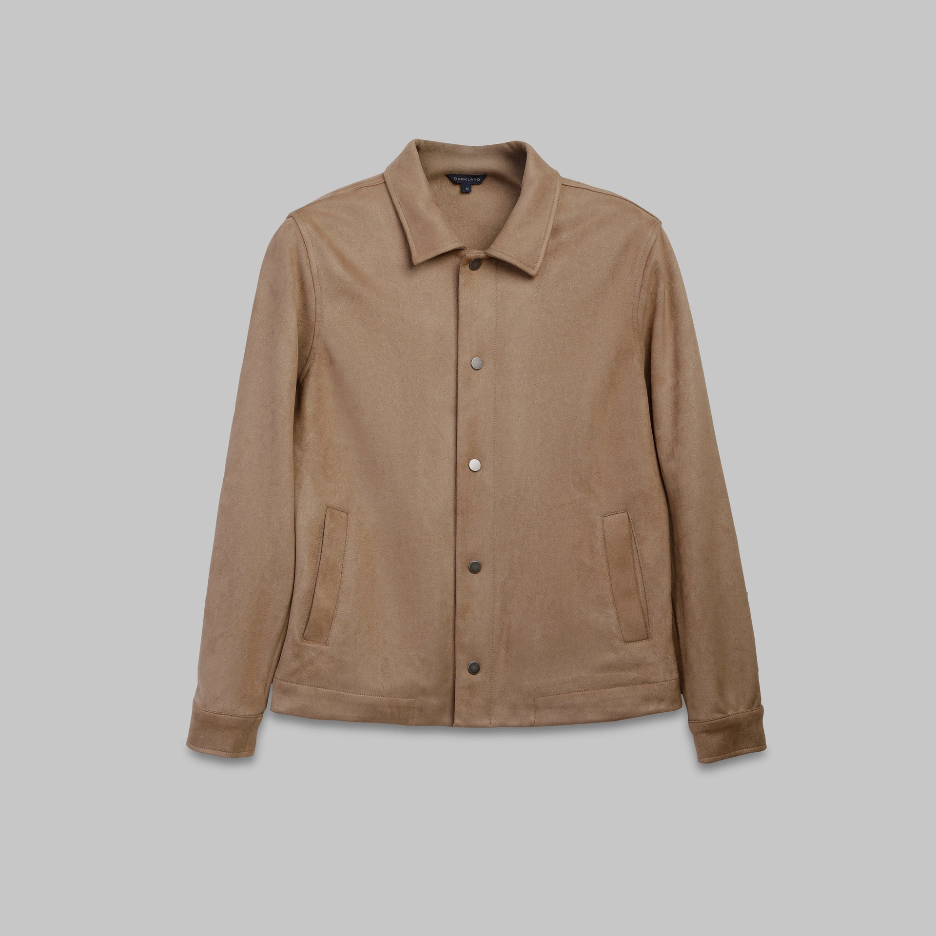 Shop Premium Camel Button Jacket for Men at Dockland Clothing Store - men's jackets and coats  2026