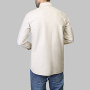 SLIM-FIT OXFORD SHIRT  - BEIGE - Dockland