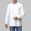 SLIM-FIT OXFORD SHIRT  - OFF WHITE - Dockland