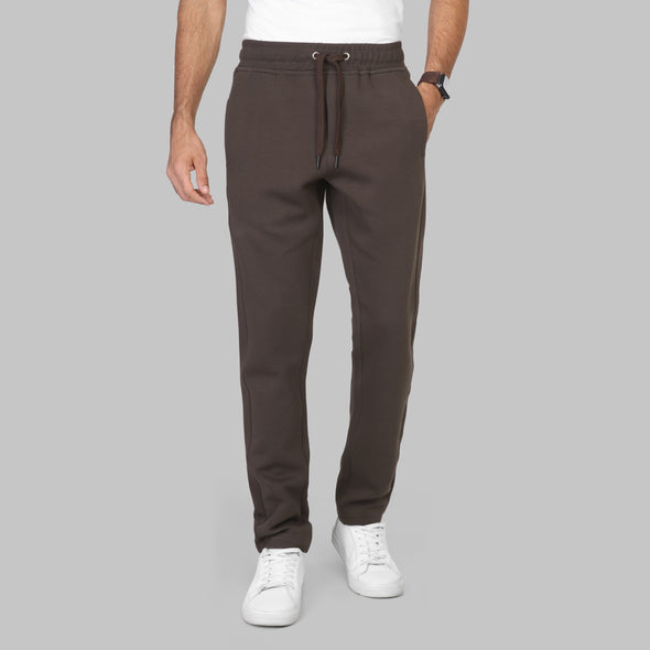JOGGER WAIST SWEATPANTS  - BROWN - Dockland