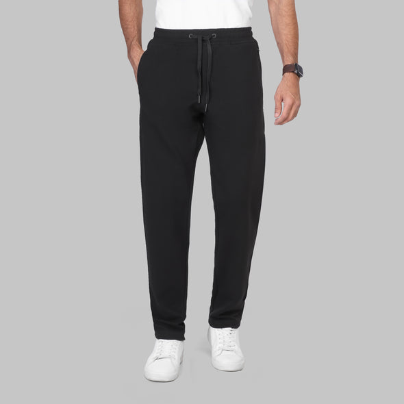 JOGGER WAIST SWEATPANTS  - BLACK - Dockland