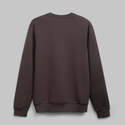 PREMIUM ROUND NECK SWEATSHIRT  - BROWN - Dockland