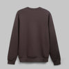 PREMIUM ROUND NECK SWEATSHIRT  - BROWN