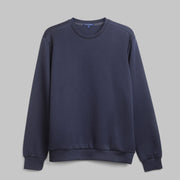 PREMIUM ROUND NECK SWEATSHIRT  - NAVY - Dockland