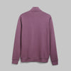 PREMIUM QUARTER ZIP SWEATSHIRT  - BURGUNDY