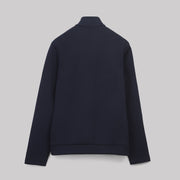 Elegant Half-Neck Zip Sweatshirt - NAVY - Dockland