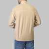 QUARTER ZIP SWEATSHIRT  - BEIGE