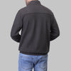 QUARTER ZIP SWEATSHIRT  - Dark Chinée