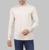 LONG SLEEVE SLIM T-SHIRT - BEIGE