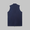 Cropped Vest with Zip  - DARK NAVY - Dockland