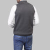QUARTER-ZIP VEST - CHARCOAL - Dockland