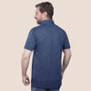 Classic Fit Plain Polo Shirt - Navy - Dockland