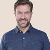 Classic Fit Plain Polo Shirt - Navy - Dockland