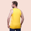 Round Neck Tank Top - YELLOW ORANGE - Dockland