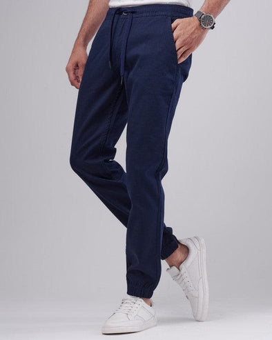 SLIM-FIT JOGGERS - NAVY - Dockland