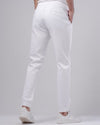 SLIM-FIT JOGGERS - WHITE - Dockland