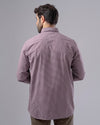 LONG SLEEVE CHECKERED SHIRT - SKY BLUE - Dockland