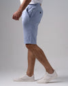 SLIM-FIT CHINO SHORT - SKY BLUE - Dockland