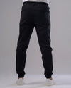 SLIM FIT JOGGERS - BLACK - Dockland