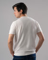 TEXTURED KNIT T-SHIRT - OFF WHITE - Dockland