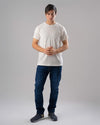 Knit T-shirt - OFF WHITE - Dockland