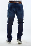 Washed Slim-Fit Jeans - Dark wash - Dockland