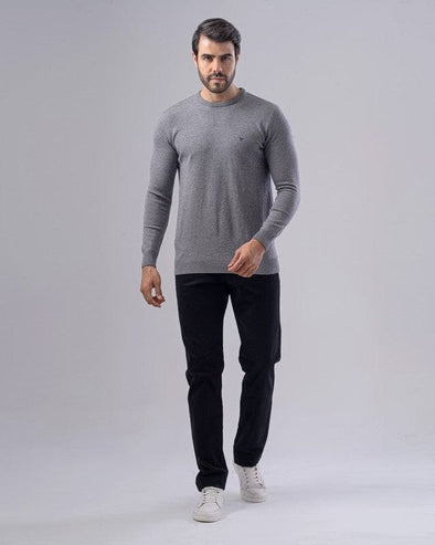 TEXTURED COTTON SWEATER - CHINEE - Dockland