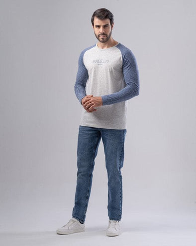 Long raglan sleeve print T-shirt  - CHINEE - Dockland
