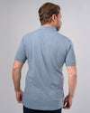 CLASSIC FIT PIQUE POLO SHIRT - INDIGO - Dockland