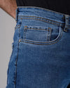 SLIM FIT JEANS -  MEDIUM JEANS - Dockland