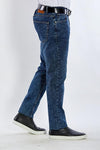 Washed slim fitted jeans-Dark wash - Dockland